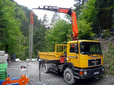 Transport de matériaux, matériel et levage de charges Haute Savoie 74