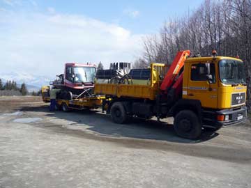 Transport de matériaux, matériel et levage de charges Haute Savoie 74